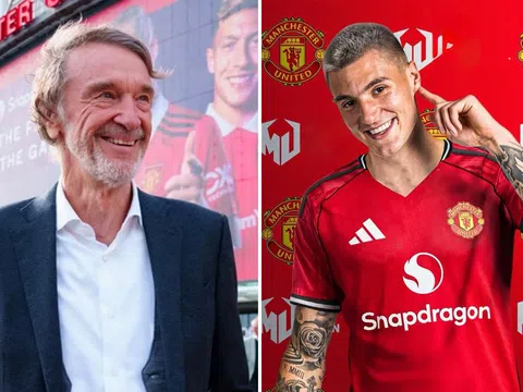 Tin chuyển nhượng tối 24/7: Sir Jim Ratcliffe tất tay chiêu mộ Sesko; Man United đón thêm 3 bom tấn?