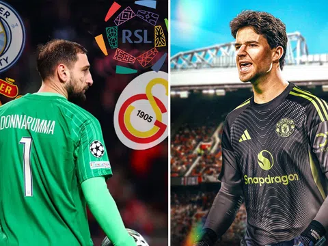 Xong vụ Donnarumma đến Man United, HLV Amorim chính thức chiêu mộ 'siêu thủ môn' thay Onana?