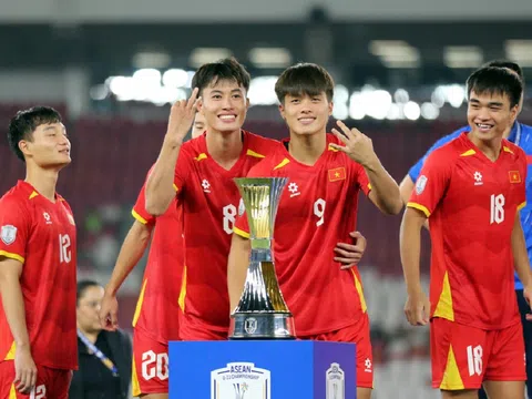 Vô địch cùng U23 Việt Nam, trụ cột HAGL lập kỷ lục vô tiền khoáng hậu ở Đông Nam Á
