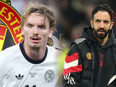 Manchester United được Liverpool giúp sức, HLV Ruben Amorim đón 'người khổng lồ' từ Bundesliga