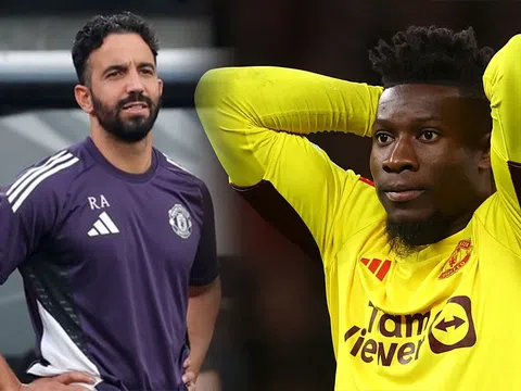 Man United bất ngờ 'rút ruột' Man City, HLV Ruben Amorim chốt phương án thay thế Andre Onana?
