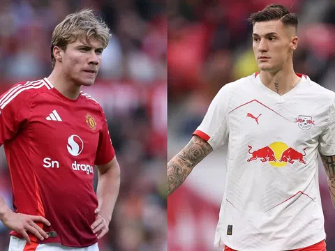 Rasmus Hojlujnd đạt thỏa thuận tới RB Leipzig, Manchester United chính thức chia tay tiền đạo trẻ