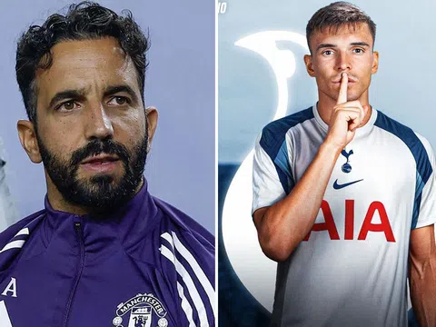 Man United bị Tottenham 'trả đũa' vụ Mbeumo, HLV Ruben Amorim mất mảnh ghép hoàn hảo ở hàng tiền vệ
