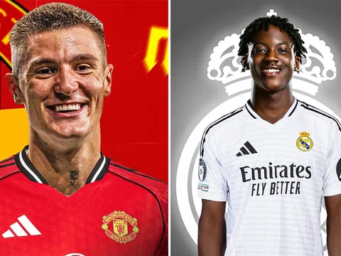 Tin chuyển nhượng mới nhất 1/8: Man United kích hoạt bom tấn kép; Kobbie Mainoo cập bến Real Madrid?