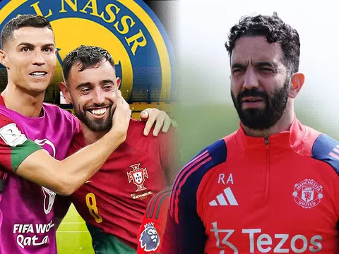 Ronaldo đưa Bruno Fernandes rời Man Utd với giá kỷ lục, HLV Ruben Amorim tăng tốc đưa về 'cánh chim lạ'