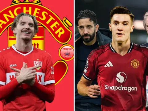 Chính thức xong vụ Man Utd chiêu mộ Sesko, HLV Amorim hoàn tất đội hình trong mơ với 'người khổng lồ'?