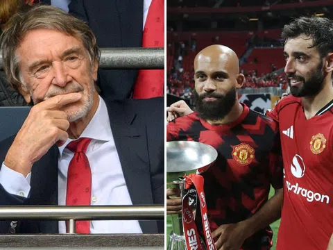 Sir Jim Ratcliffe nhận 'tối hậu thư' từ Bruno Fernandes, Man United tăng tốc đón bom tấn thứ 4
