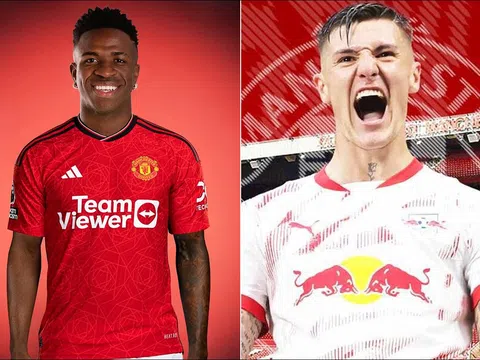 Tin chuyển nhượng trưa 5/8:Real Madrid đồng ý để Vinicius tới Man Utd; Vụ Sesko tới Man United đổ bể