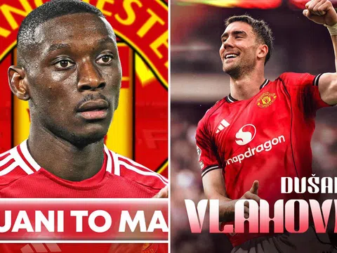Tin chuyển nhượng tối 5/8: Xác nhận vụ Vlahovic đến MU; Man United kích hoạt bom tấn Kolo Muani?