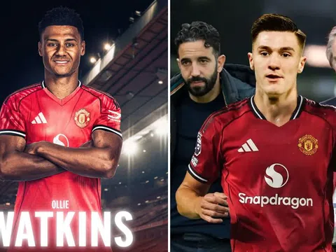 Ollie Watkins đồng ý đến Man United, HLV Ruben Amorim chính thức đón bom tấn thứ 4 sau Mbeumo?