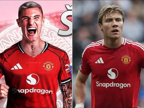 Chuyển nhượng MU 7/8: Benjamin Sesko ra mắt Man Utd trong 48h tới; Hojlund rời Manchester United