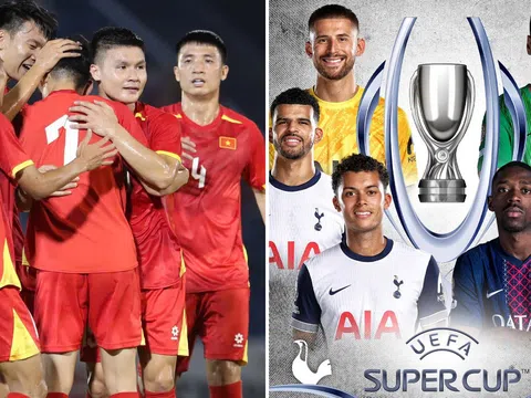 Kết quả bóng đá hôm nay: ĐT Việt Nam 'vút bay' trên BXH FIFA; Địa chấn ở siêu cúp châu Âu 2025?