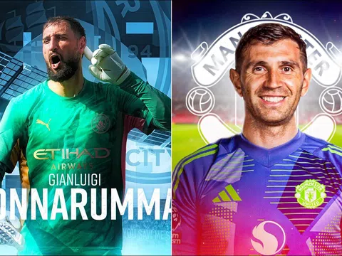Tin chuyển nhượng trưa 13/8: Donnarumma chính thức gia nhập Man City; Emiliano Martinez tới Man Utd