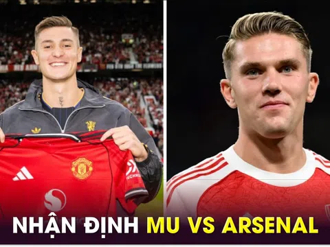 Nhận định bóng đá MU vs Arsenal - Vòng 1 Ngoại hạng Anh: Benjamin Sesko đại chiến Viktor Gyokeres