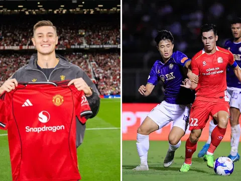Kết quả bóng đá hôm nay: Địa chấn tại V.League 2025/26; Arsenal thảm bại trước Man United?
