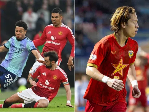 Lịch thi đấu bóng đá hôm nay: Manchester United đại chiến Arsenal; Sao Việt kiều gây sốt ở V.League?