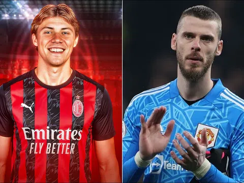 Chuyển nhượng MU 18/8: Vụ Hojlund - AC Milan chính thức xong; De Gea xác nhận trở lại Man Utd