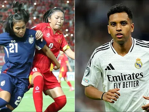 Lịch thi đấu bóng đá hôm nay: ĐT Việt Nam đại thắng Thái Lan; Rodrygo chính thức rời Real Madrid?