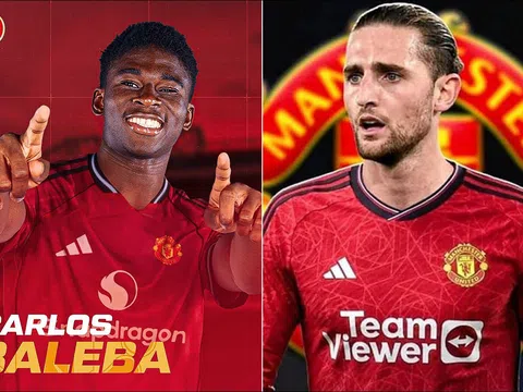 Vụ Carlos Baleba tới Man Utd chính thức xong, Sir Jim Ratcliffe lập tức chiêu mộ Adrien Rabiot