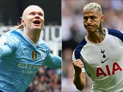 Dự đoán tỷ số Man City vs Tottenham, 18h30 ngày 23/8 - Ngoại hạng Anh: Haaland đại chiến Richarlison