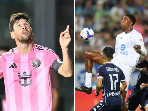 Kết quả bóng đá hôm nay: ĐKVĐ V.League gây sốt ở Shopee Cup; Messi nhận tin vui từ Inter Miami