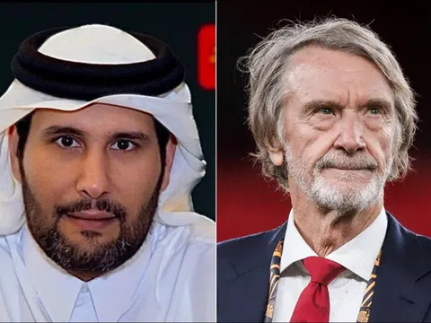 Tỷ phú Qatar chính thức trở lại vụ tiếp quản Man Utd, Sir Jim Ratcliffe nguy cơ nhận 'trái đắng'