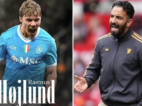 Napoli đạt thỏa thuận chiêu mộ Rasmus Hojlund, Man United chính thức chốt bom tấn cuối cùng hè 2025?