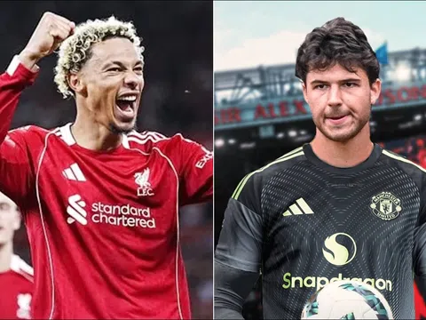 Lịch thi đấu bóng đá hôm nay: Liverpool trở lại ngôi đầu Ngoại hạng Anh; Senne Lammens ra mắt MU