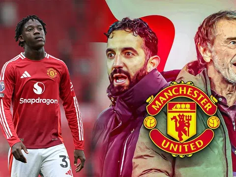 'Ngọc quý' Man United chính thức bị gạch tên, HLV Ruben Amorim bị trừng phạt sau trận hòa Fulham?