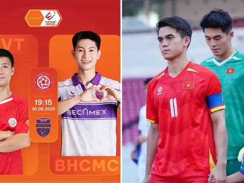 Kết quả bóng đá V.League hôm nay 30/8: Trụ cột ĐT Việt Nam ghi điểm với HLV Kim Sang Sik