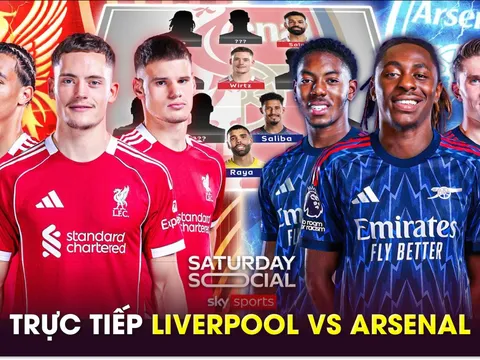 Xem trực tiếp bóng đá Liverpool vs Arsenal ở đâu, kênh nào? Link xem trực tiếp Ngoại hạng Anh K+ HD