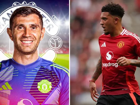 Chính thức xong vụ Dibu Martinez - Man United, Jadon Sancho có bến đỗ mới theo thỏa thuận khó tin?
