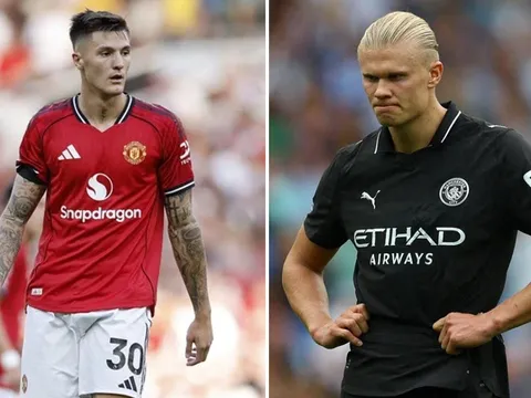 Khởi đầu thất vọng tại Man United, Benjamin Sesko bất ngờ tuyên chiến với Man City