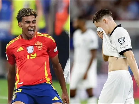 Kết quả vòng loại World Cup châu Âu hôm nay: Lamine Yamal phá kỷ lục Ronaldo; ĐT Đức thua thảm?