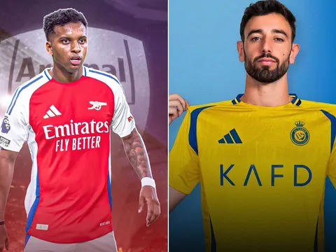 Chuyển nhượng Ngoại hạng Anh 8/9: Arsenal chiêu mộ Rodrygo; Bruno Fernandes cập bến Al Nassr?