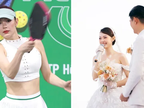 'Chị đẹp đạp gió' đam mê Pickleball mãnh liệt, chồng đại gia lập tức làm 1 điều đặc biệt