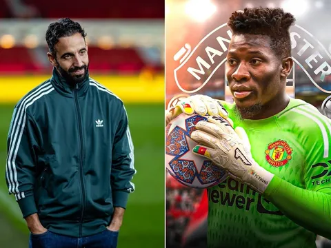 Andre Onana có hành động khiến Ruben Amorim nóng mắt, Man United đổi kế hoạch vào phút chót
