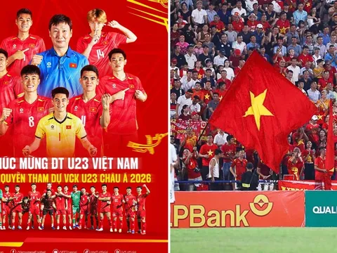 Lập siêu kỷ lục ở Vòng loại U23 châu Á 2026, ĐT Việt Nam nhận vinh dự đặc biệt từ AFC