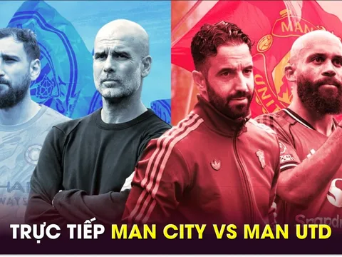 Trực tiếp bóng đá Man City vs MU, 22h30 ngày 14/9 - Link xem trực tiếp Man Utd Ngoại hạng Anh FULLHD