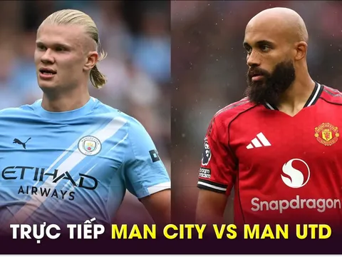 Xem trực tiếp bóng đá Man City vs MU ở đâu, kênh nào? Link xem trực tiếp Man Utd Ngoại hạng Anh HD