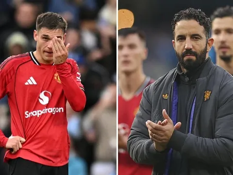 Man United nhận báo động đỏ về nguy cơ xuống hạng, HLV Amorim bị sa thải trong 48h tới?