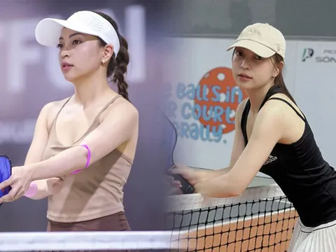 Tình cũ Quang Hải khoe đường cong bốc lửa trên sân Pickleball, nhan sắc ngày càng thăng hạng