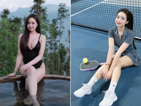 Hot girl pickleball thả dáng với bikini nóng bỏng mắt, phản ứng của fan nam gây ngỡ ngàng