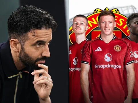 Man United nhận thêm gáo nước lạnh sau trận thua Man City, Ruben Amorim vỡ mộng