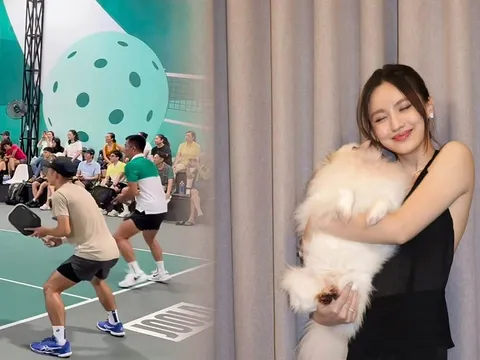 Hot girl đình đám làm dâu hào môn: Được mẹ chồng tặng sân pickleball, nhan sắc sau sinh gây chú ý