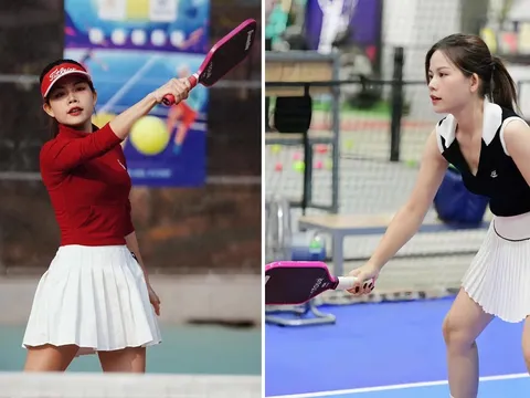 MC Thùy Dung 'lão hóa ngược' nhờ chơi pickleball, vóc dáng ở tuổi U40 khiến các hotgirl trẻ chạy dài