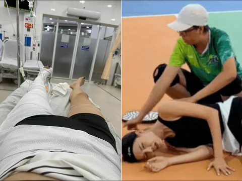 Siêu mẫu Kỳ Hân lộ vết sẹo dài khó tin sau tai nạn kinh hoàng trên sân Pickleball