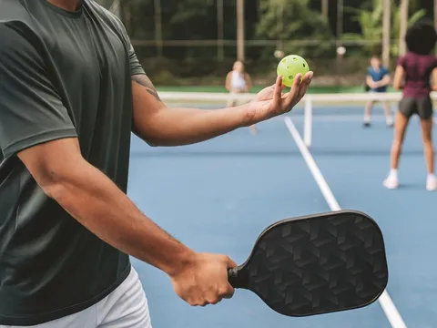 Toàn thắng trước vợ cũ trên sân pickleball, chàng trai không được phép nhìn mặt con