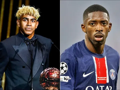 Lộ kết quả QBV 2025: Lamine Yamal 99% giành giải, Dembele từ chối tham dự vì PSG?