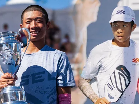 Thần đồng pickleball Việt Nam cứ ra sân là hút view 'ầm ầm', nguyên nhân từ đâu?